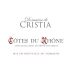 Domaine de Cristia Cotes du Rhone 2014 Front Label