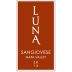 Luna Vineyards Sangiovese 2013 Front Label