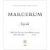 Margerum Black Oak Vineyard Syrah 2008 Front Label