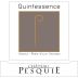 Chateau Pesquie Quintessence Blanc 2012 Front Label