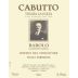 Cabutto Barolo Vigna Sarmasa Riserva del Fondatore 2008 Front Label
