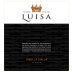 Tenuta Luisa Friuli Venezia Giulia Ribolla Gialla 2013 Front Label