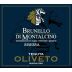 Tenuta Oliveto Brunello di Montalcino Riserva 2003 Front Label