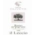 Tenuta Oliveto Toscana Il Leccio Rosso 2006 Front Label