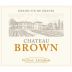 Chateau Brown Blanc 2015 Front Label