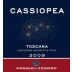 Poggio al Tesoro Cassiopea Rosato 2009 Front Label