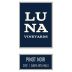 Luna Vineyards Winemaker's Reserve Pinot Noir 2012 Front Label