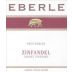 Eberle Sauret Vineyard Zinfandel 1998 Front Label