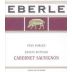 Eberle Estate Cabernet Sauvignon 1998 Front Label