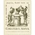 Chester's Anvil Zinfandel 2012 Front Label
