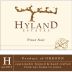 Hyland Estates Old Vine Estate Pinot Noir 2014 Front Label