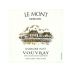 Domaine Huet Le Mont Moelleux 2009 Front Label