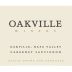 Oakville Winery Estate Cabernet Sauvignon 2013 Front Label