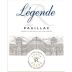 Domaines Barons de Rothschild Legende Pauillac 2012 Front Label