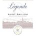 Domaines Barons de Rothschild Legende Saint Emilion 2013 Front Label