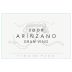 Arinzano Gran Vino Red 2008 Front Label
