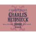 Charles Heidsieck Vintage Rose 2006 Front Label