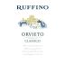 Ruffino Orvieto Classico 2015 Front Label