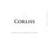 Corliss Cabernet Sauvignon 2010 Front Label