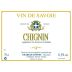 Domaine Gonnet Chignin 2015 Front Label