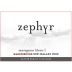 Zephyr Sauvignon Blanc 2014 Front Label