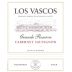 Los Vascos Grande Reserve Cabernet Sauvignon 2013 Front Label