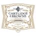 Cartlidge & Browne Chardonnay 2014 Front Label