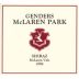 Genders McLaren Park Shiraz 1998 Front Label