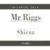 Mr. Riggs Shiraz 2002 Front Label