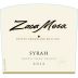 Zaca Mesa Santa Ynez Valley Syrah 2012 Front Label