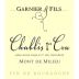 Garnier et Fils Mont de Milieu Premier Cru Chablis 2014 Front Label