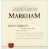 Markham Petit Verdot 2013 Front Label