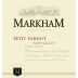 Markham Petit Verdot 2009 Front Label