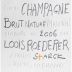 Louis Roederer Brut Nature Philippe Starck Label 2006 Front Label