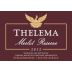 Thelema Reserve Merlot 2012 Front Label