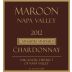Maroon Cathartes Vineyard Chardonnay 2012 Front Label