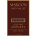 Maroon Reserve Single Vineyard Old Vine Zinfandel 2012 Front Label