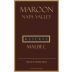 Maroon Reserve Single Vineyard Malbec 2013 Front Label