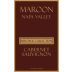 Maroon Heritage Collection Cabernet Sauvignon 2012 Front Label