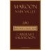 Maroon Heritage Collection Cabernet Sauvignon 2010 Front Label