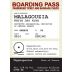 Thymiopoulos Boarding Pass Malagouzia 2013 Front Label