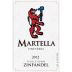 Michael Martella Zinfandel 2012 Front Label