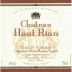 Chateau Haut Rian Bordeaux Rouge 2013 Front Label