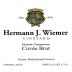 Hermann J. Wiemer Cuvee Brut 2011 Front Label