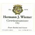 Hermann J. Wiemer Dry Gewurztraminer 2014 Front Label
