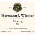 Hermann J. Wiemer Dry Riesling (375ML half-bottle) 2014 Front Label