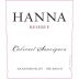 Hanna Alexander Valley Reserve Cabernet Sauvignon 2014 Front Label
