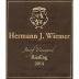 Hermann J. Wiemer Josef Vineyard Riesling 2014 Front Label