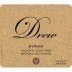 Drew Mendocino Ridge Valenti Vineyard Syrah 2013 Front Label