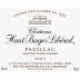 Chateau Haut-Bages Liberal 2005 Front Label